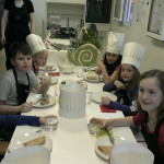 Das erste Kinderkochen auf der Slow Food-Messe